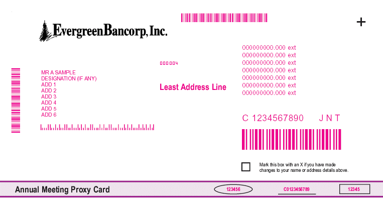 (PROXY CARD GRAPHIC)